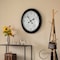 Clockswise 24-inch Large Outdoor Wall Clock Thermometer Combo, Waterproof Hygrometer Silent Battery Operated QI004644 - alternate 7